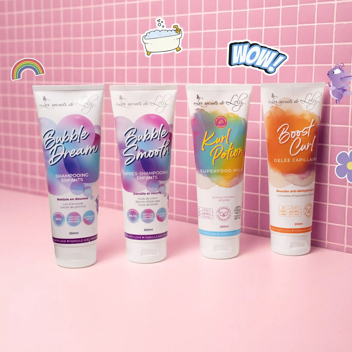 Routine Cheveux Ondulés - Pour les enfants