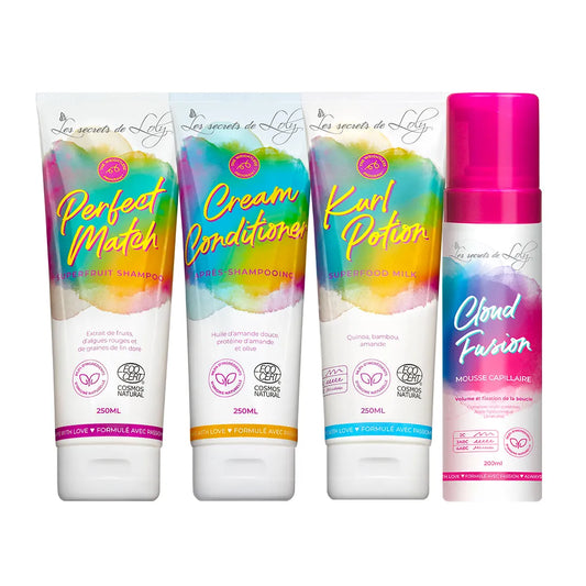 Routine Ondulés Bouclés - 4 étapes pour sublimer vos cheveux multitexturés